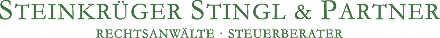 STEINKRÜGER STINGL & PARTNER – RECHTSANWÄLTE STEUERBERATER – KANZLEI Logo