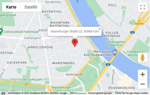 Karte Köln